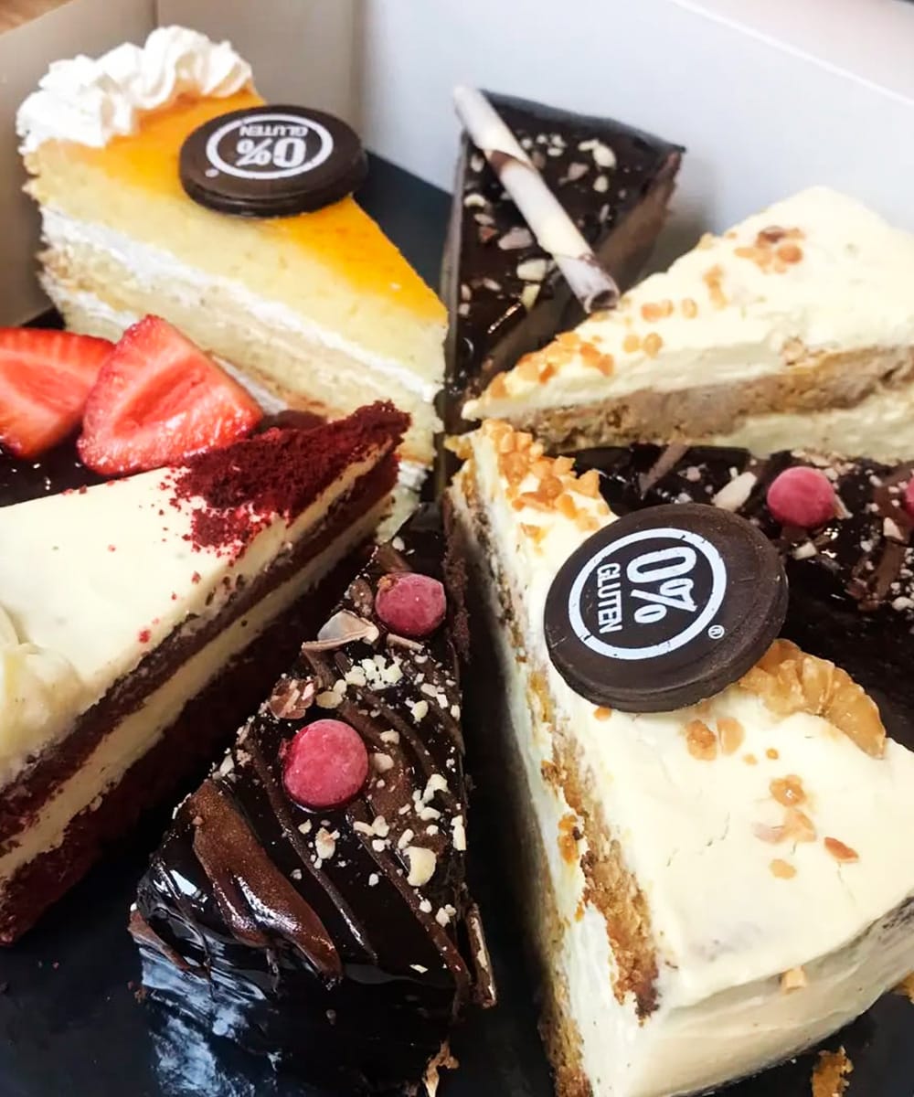 0_Gluten_Gal_01 variedad de porciones de tartas 0% gluten